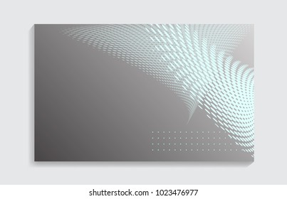 halftone modern bright art. Blurred pattern raster effect background. Abstract creative graphic template. Business style.
