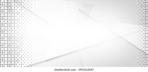 Halftone Modern Gray Vector Background. Edgy Tile. Halftone Wallpaper. Gray White Shadow Page. Minimal Faded Banner. Grain Pattern. Geometric Dots Texture. Pop Art Light Dots Texture. Geo Lines Shape