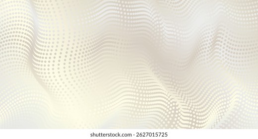 Halftone Modern Gray Vector Background. Minimal Faded Banner. Halftone Wallpaper. Geometric Dots Texture. Grain Pattern. Gray White Shadow Page. Dots Pop Art Light Texture. Edgy Art. Geo Lines Shape
