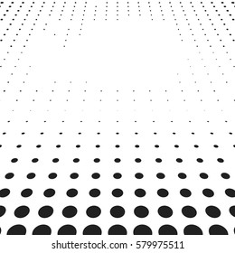 Halftone modern texture background. Abstract dots pop art design. Vector illustration.