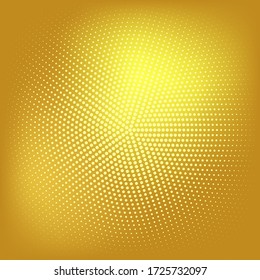 
Halftone modern vector abstract background and golden dots. Design element for your text.