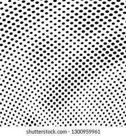 Halftone monochrome abstract