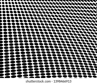 Halftone monochrome abstract background chaotic