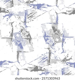 Halftone Monochrome Grunge Vertical Lines Texture, Vector Illustration Seamless Pattern Abstract Geometric