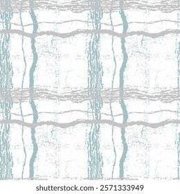 Halftone Monochrome Grunge Vertical Lines Texture, Vector Illustration Seamless Pattern Abstract Geometric