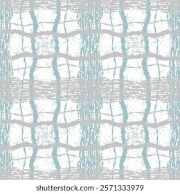Halftone Monochrome Grunge Vertical Lines Texture, Vector Illustration Seamless Pattern Abstract Geometric