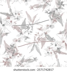 Halftone Monochrome Grunge Vertical Lines Texture, Vector Illustration Seamless Pattern Abstract Geometric