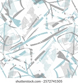 Halftone Monochrome Grunge Vertical Lines Texture, Vector Illustration Seamless Pattern Abstract Geometric