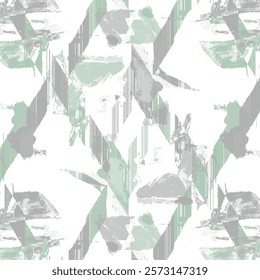 Halftone Monochrome Grunge Vertical Lines Texture, Vector Illustration Seamless Pattern Abstract Geometric