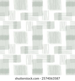 Halftone Monochrome Grunge Vertical Lines Texture, Vector Illustration Seamless Pattern Abstract Geometric