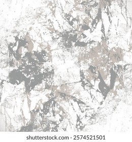 Halftone Monochrome Grunge Vertical Lines Texture, Vector Illustration Seamless Pattern Abstract Geometric
