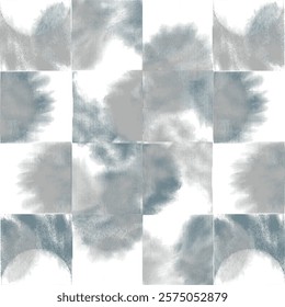 Halftone Monochrome Grunge Vertical Lines Texture, Vector Illustration Seamless Pattern Abstract Geometric