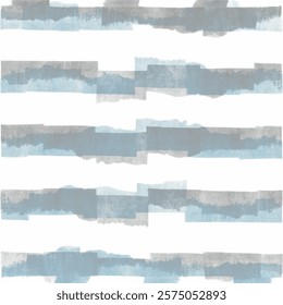 Halftone Monochrome Grunge Vertical Lines Texture, Vector Illustration Seamless Pattern Abstract Geometric