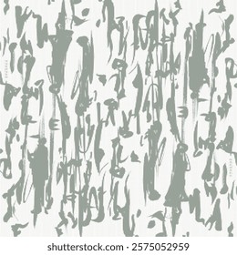 Halftone Monochrome Grunge Vertical Lines Texture, Vector Illustration Seamless Pattern Abstract Geometric