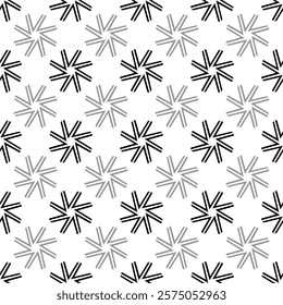 Halftone Monochrome Grunge Vertical Lines Texture, Vector Illustration Seamless Pattern Abstract Geometric