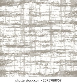 Halftone Monochrome Grunge Vertical Lines Texture, Vector Illustration Seamless Pattern Abstract Geometric