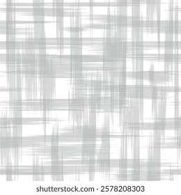 Halftone Monochrome Grunge Vertical Lines Texture, Vector Illustration Seamless Pattern Abstract Geometric