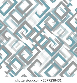 Halftone Monochrome Grunge Vertical Lines Texture, Vector Illustration Seamless Pattern Abstract Geometric