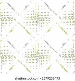Halftone Monochrome Grunge Vertical Lines Texture, Vector Illustration Seamless Pattern Abstract Geometric
