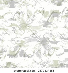Halftone Monochrome Grunge Vertical Lines Texture, Vector Illustration Seamless Pattern Abstract Geometric	
