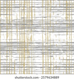 Halftone Monochrome Grunge Vertical Lines Texture, Vector Illustration Seamless Pattern Abstract Geometric	
