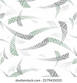 Halftone Monochrome Grunge Vertical Lines Texture, Vector Illustration Seamless Pattern Abstract Geometric	
