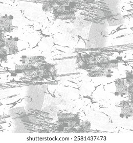 Halftone monochrome grunge vertical lines texture. Abstract decorative background with straight stripes.Chaotic graphic pattern. Vector illustration of seamless pattern , Abstract geometric background