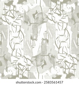 Halftone monochrome grunge vertical lines texture. Abstract decorative background with straight stripes.Chaotic graphic pattern. Vector illustration of seamless pattern , Abstract geometric background