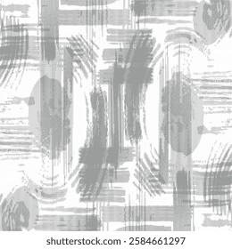 Halftone monochrome grunge vertical lines texture. Abstract decorative background with straight stripes.Chaotic graphic pattern. Vector illustration of seamless pattern , Abstract geometric background