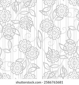 Halftone monochrome grunge vertical lines texture. Abstract decorative background with straight stripes.Chaotic graphic pattern. Vector illustration of seamless pattern , Abstract geometric background