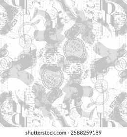 Halftone monochrome grunge vertical lines texture. Abstract decorative background with straight stripes.Chaotic graphic pattern. Vector illustration of seamless pattern , Abstract geometric background