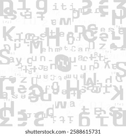 Halftone monochrome grunge vertical lines texture. Abstract decorative background with straight stripes.Chaotic graphic pattern. Vector illustration of seamless pattern , Abstract geometric background