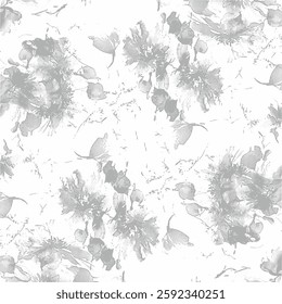 Halftone monochrome grunge vertical lines texture. Abstract decorative background with straight stripes.Chaotic graphic pattern. Vector illustration of seamless pattern , Abstract geometric background