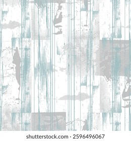 Halftone monochrome grunge vertical lines texture. Abstract decorative background with straight stripes.Chaotic graphic pattern. Vector illustration of seamless pattern , Abstract geometric background