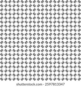 Halftone monochrome grunge vertical lines texture. Abstract decorative background with straight stripes.Chaotic graphic pattern. Vector illustration of seamless pattern , Abstract geometric background