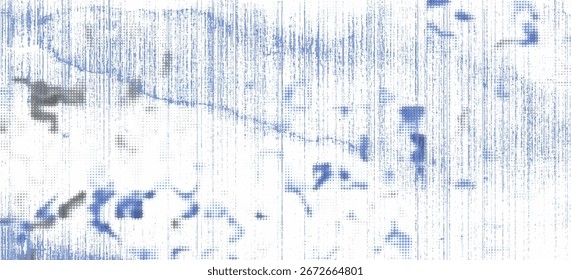 Textura monocromática de las líneas de Vertical del grunge del semitono, Ilustración vectorial geométrica Abstractas del patrón inconsútil
