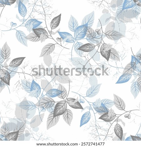 Halftone Monochrome Grunge Vertical Lines Texture, Vector Illustration Seamless Pattern Abstract Geometric