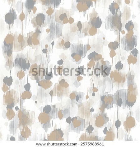 Halftone Monochrome Grunge Vertical Lines Texture, Vector Illustration Seamless Pattern Abstract Geometric