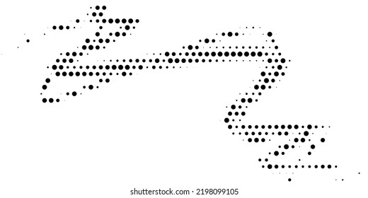 Halftone monochrome pattern with dots. Minimalism, vector. Background for posters, websites, business cards, postcards, interior design.
