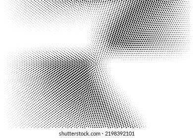 Halftone monochrome pattern with dots. Minimalism, vector. Background for posters, websites, business cards, postcards, interior design.