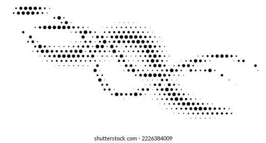 Halftone monochrome pattern with dots. Minimalism, vector. Background for posters, websites, business cards, postcards, interior design.