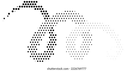 Patrón monocromo de semitono con puntos. Minimalismo, vector. Antecedentes para afiches, sitios web, tarjetas de visita, postales, diseño interior.