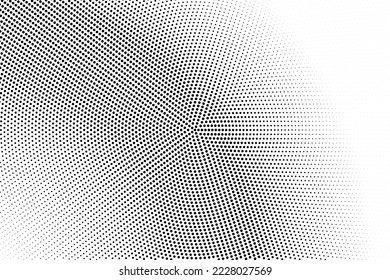 Halftone monochrome pattern with dots. Minimalism, vector. Background for posters, websites, business cards, postcards, interior design.