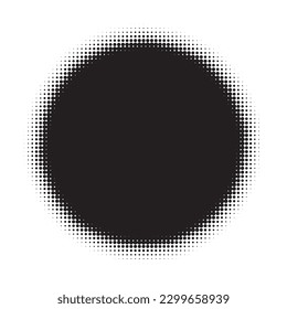 Halftone monochrome pattern with dots. Minimalism, vector. Background for posters, websites, business cards, postcards, interior design.