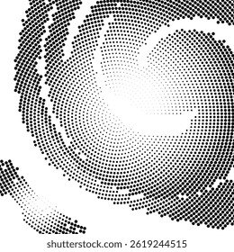 Halftone monochrome pattern with dots. Minimalism, vector. Background for posters, websites, business cards, postcards, interior design