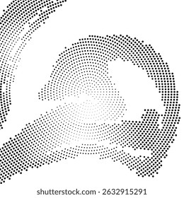Patrón monocromático semitono con puntos. Minimalismo, Vector. Fondo para carteles, Sitios web, tarjetas de visita, postales, diseño de interiores