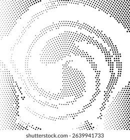 Halftone monochrome pattern with dots. Minimalism, vector. Background for posters, websites, business cards, postcards, interior design