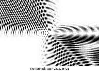 Halftone monochrome pattern with squares. Minimalism, vector. Background for posters, websites, business cards, postcards, interior design.