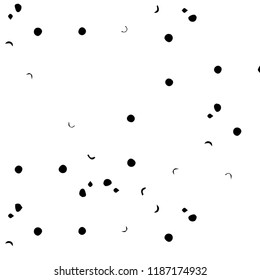 Halftone monochrome texture background. Abstract vintage black and white vector illustration Texture