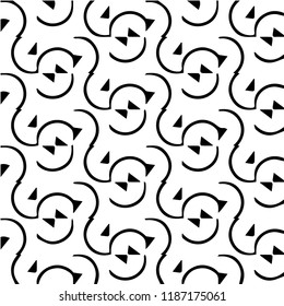 Halftone monochrome texture background. Abstract vintage black and white vector illustration Texture